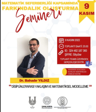 Eğitim semineri afişi