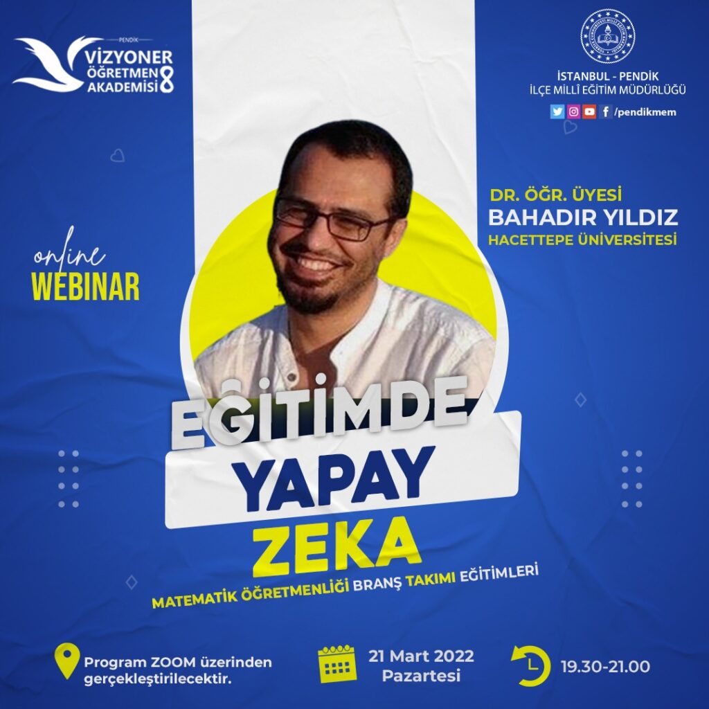 Eğitim semineri afişi